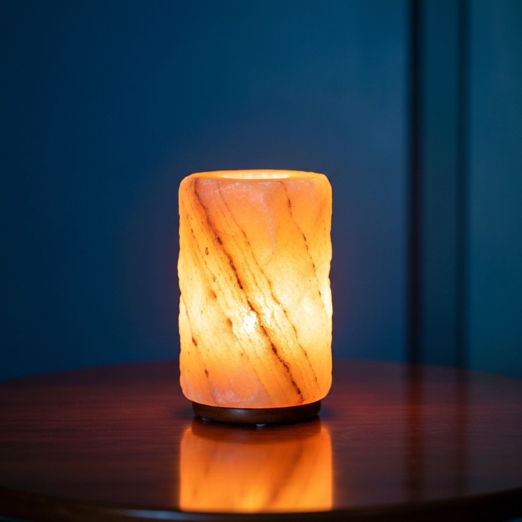 Cylinder Salt Lamp
